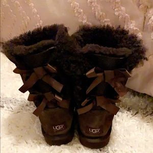 Women’s brown UGG boots size 7